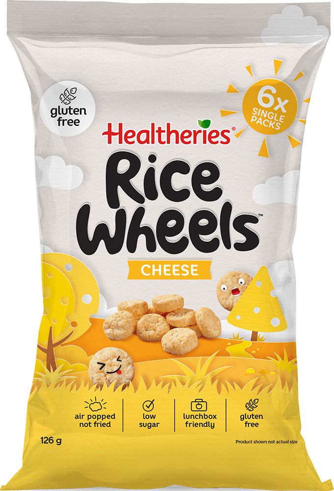 Rice Wheels Cheese