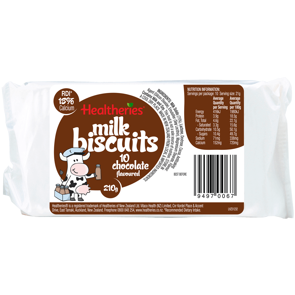 Milk Biscuits Chocolate