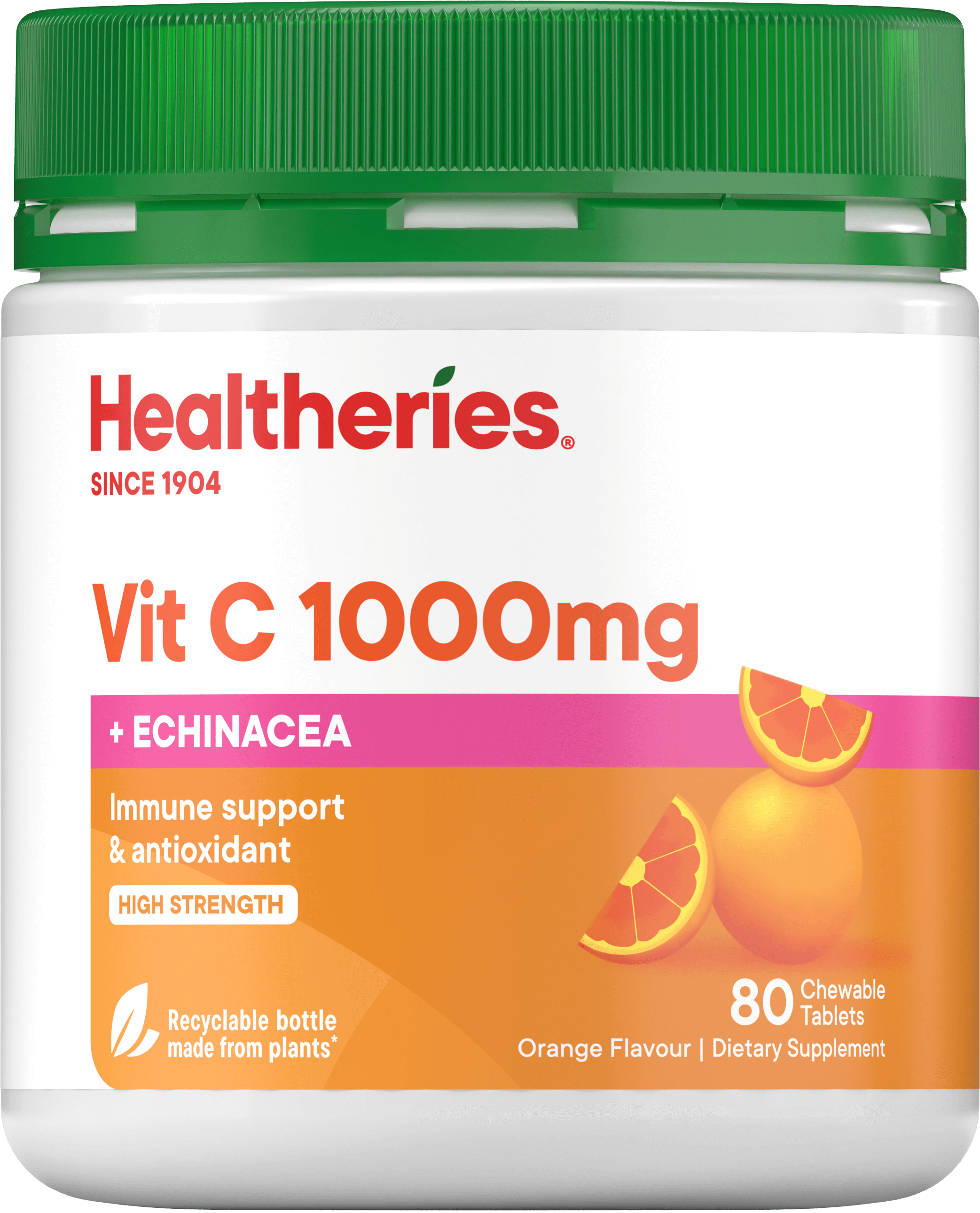 Vit C 1000mg Plus Echinacea Chewable Tablets